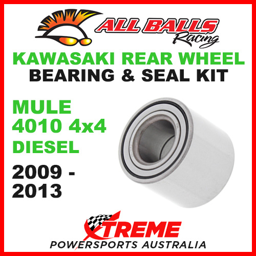 ALL BALLS 25-1536 ATV REAR WHEEL BEARING KIT KAWASAKI MULE 4010 DIESEL 2009-2013