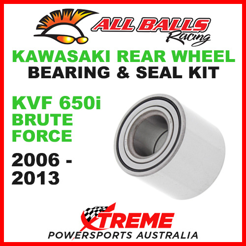 25-1536 ATV REAR WHEEL BEARING KIT KAWASAKI KVF650i BRUTE FORCE 2006-2013