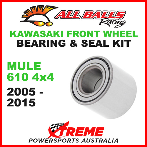 ALL BALLS 25-1536 ATV FRONT WHEEL BEARING KIT KAWASAKI MULE 610 4X4 2005-2015