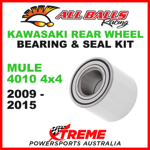 ALL BALLS 25-1536 ATV REAR WHEEL BEARING KIT KAWASAKI MULE 4010 4X4 2009-2015