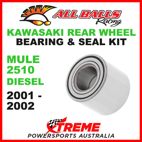 ALL BALLS 25-1536 ATV REAR WHEEL BEARING KIT KAWASAKI MULE 2510 DIESEL 2001-2002