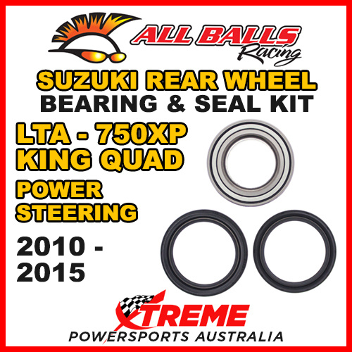 25-1537 ATV REAR WHEEL BEARING KIT For Suzuki LTA-750XP KING QUAD P/S 2010-2015