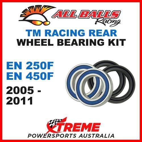 Rear Wheel Bearing Kit TM Racing EN250F EN450F ENF 250 450 05-11, All Balls 25-1548