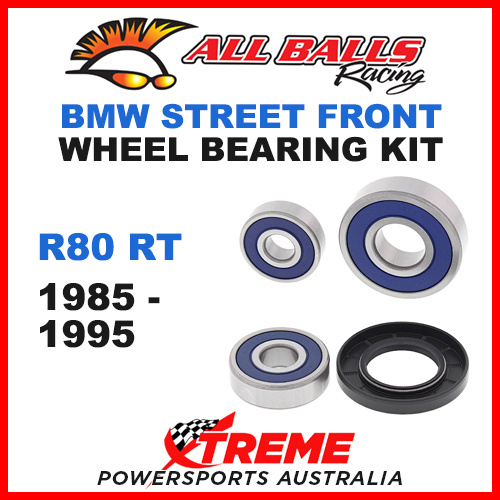 All Balls 25-1551 BMW R80RT 1985-1995 Front Wheel Bearing Kit