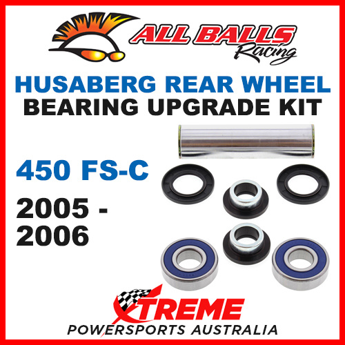 25-1552 Husaberg 450FS-C 450 FS-C 2005-2006 Rear Wheel Bearing Upgrade Kit