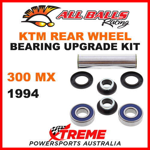 All Balls 25-1552 KTM 300MX 300 MX 1994 Rear Wheel Bearing Upgrade Kit