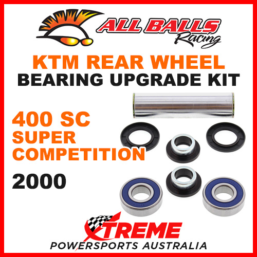 25-1552 KTM 400SC Super Competition 2000 Rear Wheel Bearing Upgrade Kit