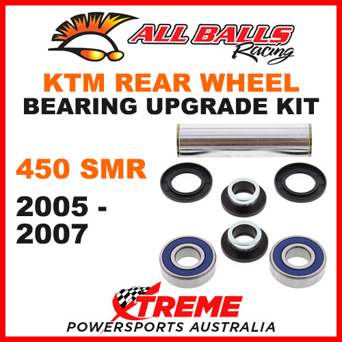 25-1552 KTM 450SMR 450 SMR 2005-2007 Rear Wheel Bearing Upgrade Kit