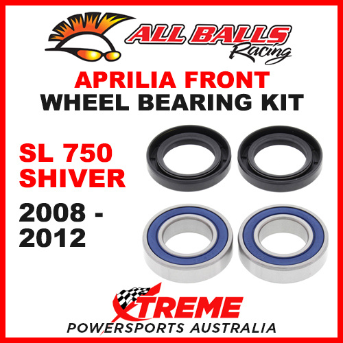 All Balls 25-1569 Aprilia SL750 Shiver 2008-2012 Front Wheel Bearing Kit