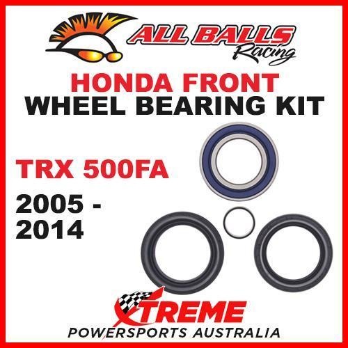 Front Wheel Bearing Kit Honda ATV TRX500FA TRX 500FA 2005-2014, All Balls 25-1572