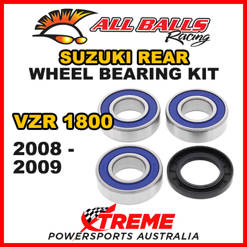 All Balls 25-1582 For Suzuki VZR1800 VZR 1800 2008-2009 Rear Wheel Bearing Kit