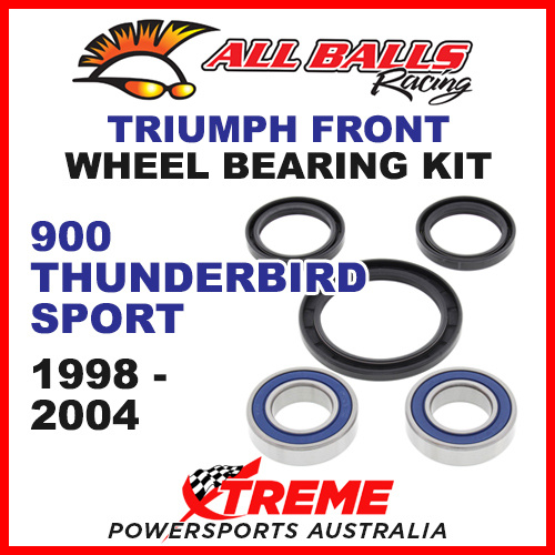 All Balls 25-1584 Triumph 900 Thunderbird Sport 1998-04 Front Wheel Bearing Kit