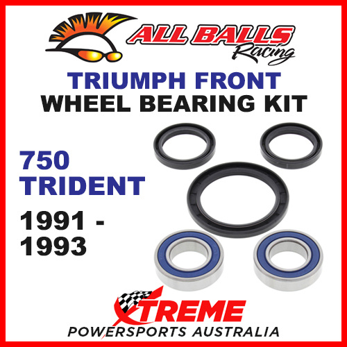 All Balls 25-1584 Triumph 750 Trident 1991-1993 Front Wheel Bearing Kit