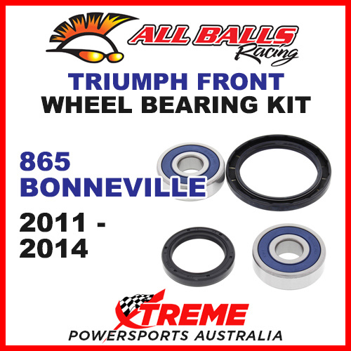 All Balls 25-1585 Triumph 865 Bonneville 2011-2014 Front Wheel Bearing Kit