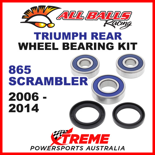 All Balls 25-1587 Triumph 865 Scrambler 2006-2014 Rear Wheel Bearing Kit