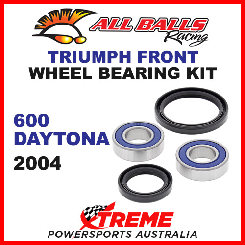 All Balls 25-1590 Triumph 600 Daytona 2004 Front Wheel Bearing Kit