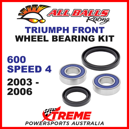 All Balls 25-1590 Triumph 600 Speed 4 2003-2006 Front Wheel Bearing Kit