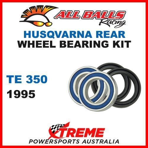 MX Rear Wheel Bearing Kit Husqvarna TE350 TE 350 1995 Enduro Moto, All Balls 25-1622