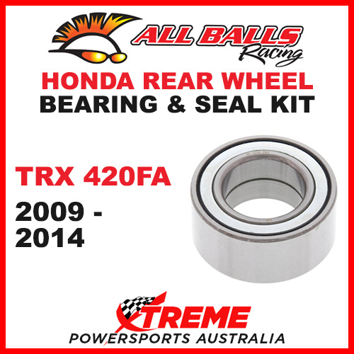 ALL BALLS 25-1624 REAR WHEEL BEARING KIT HONDA TRX420FA 2009-2014