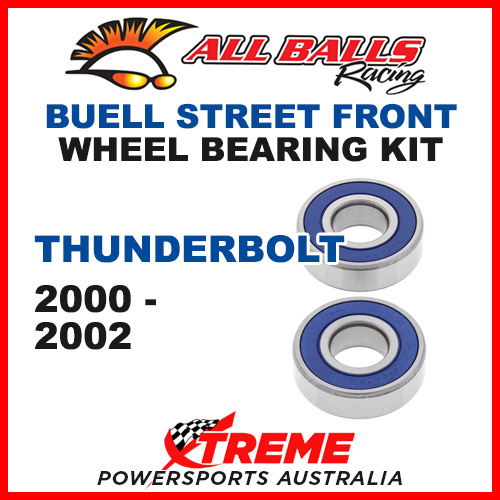 All Balls 25-1626 Buell Thunderbolt 1995-2001 Front Wheel Bearing Kit