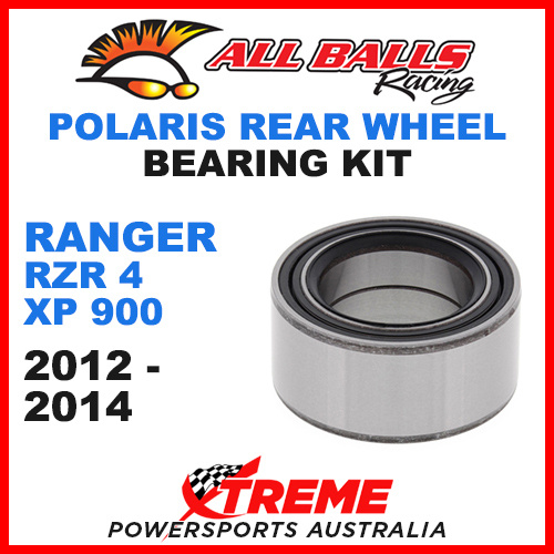 25-1628 ATV REAR WHEEL BEARING KIT POLARIS RANGER RZR 4 XP 900 2012-2014