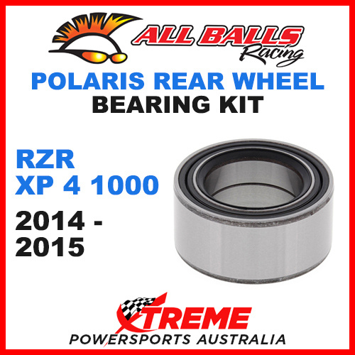 ALL BALLS 25-1628 ATV REAR WHEEL BEARING KIT POLARIS RZR XP 4 1000 2014-2015