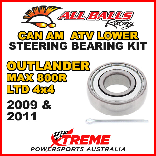 25-1631 Can-Am Outlander MAX 800R LTD 4X4 2009-2011 ATV Lower Steering Stem Kit