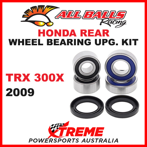 All Balls 25-1635 Honda TRX 300X 2009 Rear Wheel Bearing Upgrade Kit