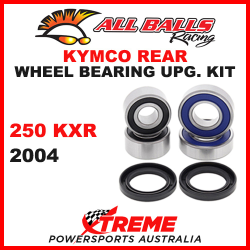 All Balls 25-1635 Kymco 250 KXR 2004 Rear Wheel Bearing Upgrade Kit