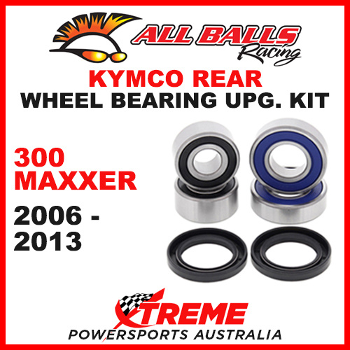 All Balls 25-1635 Kymco 300 Maxxer 2006-2013 Rear Wheel Bearing Upgrade Kit