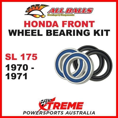 MX Front Wheel Bearing Kit Honda SL175 SL 175 1970-1971 Trail, All Balls 25-1640