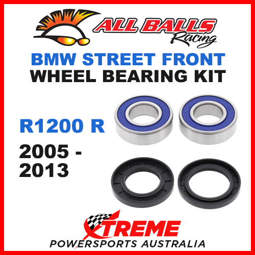 All Balls 25-1648 BMW R1200R 2005-2013 Front Wheel Bearing Kit