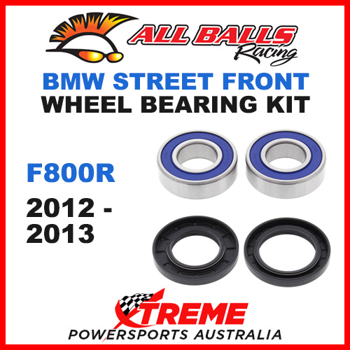 All Balls 25-1648 BMW F800R 2012-2013 Front Wheel Bearing Kit