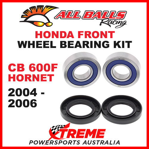 25-1653 Honda CB600F CB 600F Hornet 2004-2006 Front Wheel Bearing Kit