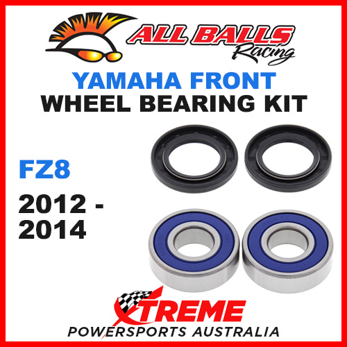 All Balls 25-1659 Yamaha FZ8 800cc 2012-2014 Front Wheel Bearing Kit