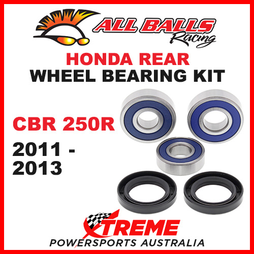 All Balls 25-1674 Honda CBR250R CBR 250R 2011-2013 Rear Wheel Bearing Kit