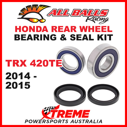 ALL BALLS 25-1689 REAR WHEEL BEARING KIT HONDA TRX420TE 2014-2015