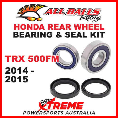 ALL BALLS 25-1689 REAR WHEEL BEARING KIT HONDA TRX500FM 2014-2015