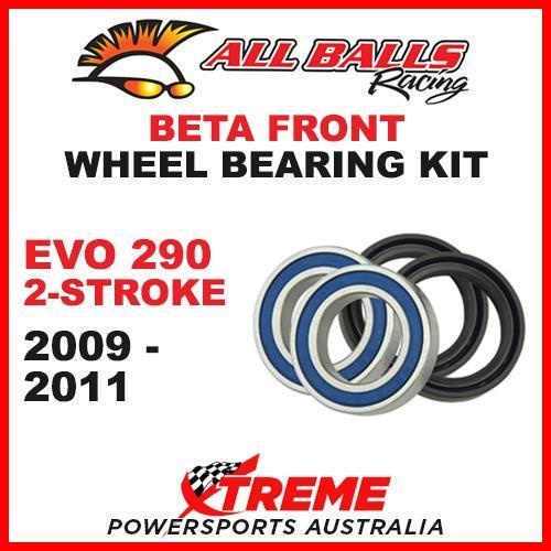 MX Front Wheel Bearing Kit Beta EVO 2T 290 290cc 2009-2011 Moto, All Balls 25-1690