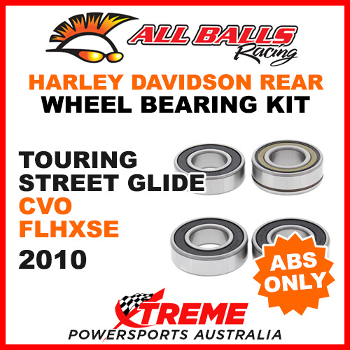 25-1692 HD Touring Street Glide CVO FLHXSE 2010 Rear Wheel Bearings ABS