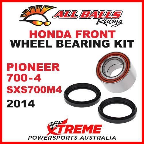 Front Wheel Bearing Kit Honda ATV PIONEER 700 700-4 SXS700M4 2014, All Balls 25-1699