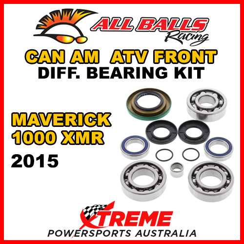 25-2069 Can Am Maverick 1000 XMR 2015 ATV Front Differential Bearing Kit