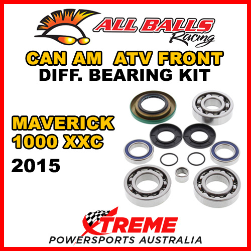 25-2069 Can Am Maverick 1000 XXC 2015 ATV Front Differential Bearing Kit