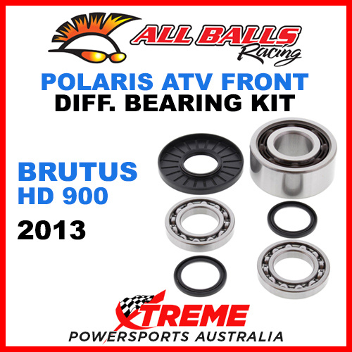 25-2075 Polaris Brutus HD 900 2013 Front Differential Bearing Kit