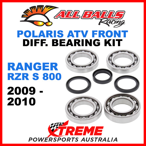 25-2077 Polaris Ranger RZR S 800 2009-2010 Front Differential Bearing Kit