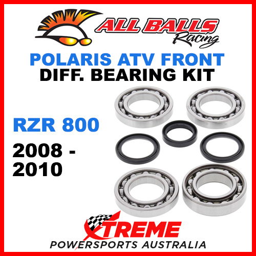 25-2077 Polaris RZR 800 2008-2010 Front Differential Bearing Kit