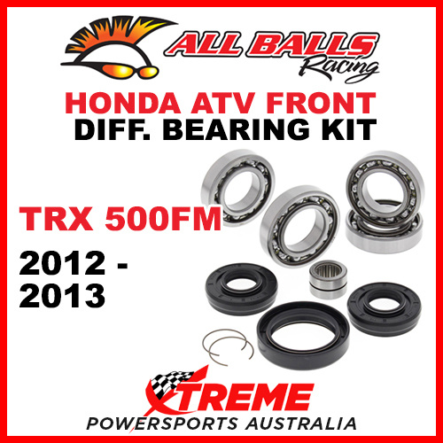 25-2078 HONDA ATV TRX500FM 2012-2013 FRONT DIFFERENTIAL BEARING & SEAL KIT