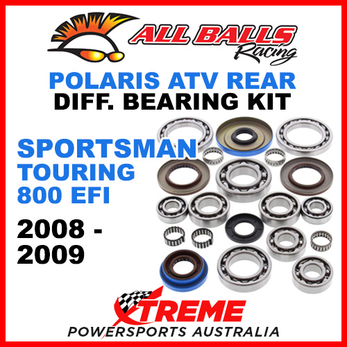 25-2084 Polaris Sportsman Touring 800 EFI 2008-09 Rear Differential Bearing Kit