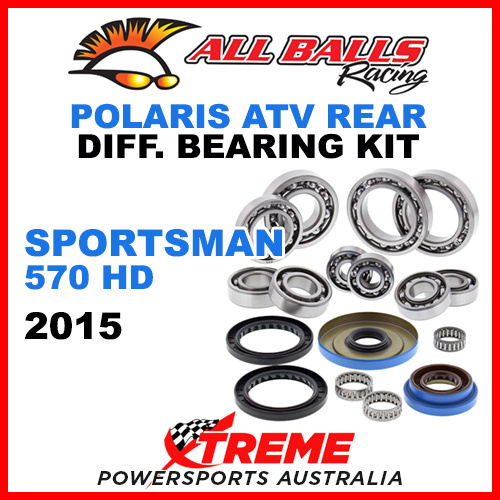 25-2087 Polaris Sportsman 570 HD 2015 Rear Differential Bearing Kit