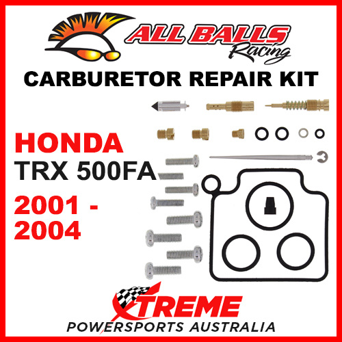 All Balls 26-1213 Honda TRX500FA TRX 500FA 2001-2004 Carburetor Repair Kit